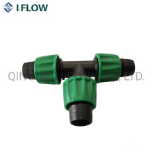 Tap Connector/Tee Plastic Irrigation Mini Quick Coupling Agricultural Irrigation Valve